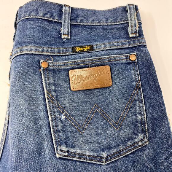 Vtg Wrangler Mens Jeans Size 34 x 34 Blue Denim 936PWD Western Workwear Country - Picture 6 of 9